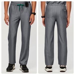 Figs Men’s Pisco Basic Scrub Pants™ Graphite Stretch Medium Full Length